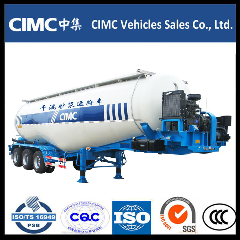 Полуремарке CIMC 3 Axle Bulk Cement Powder